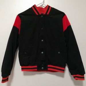 Corduroy Varsity Jacket